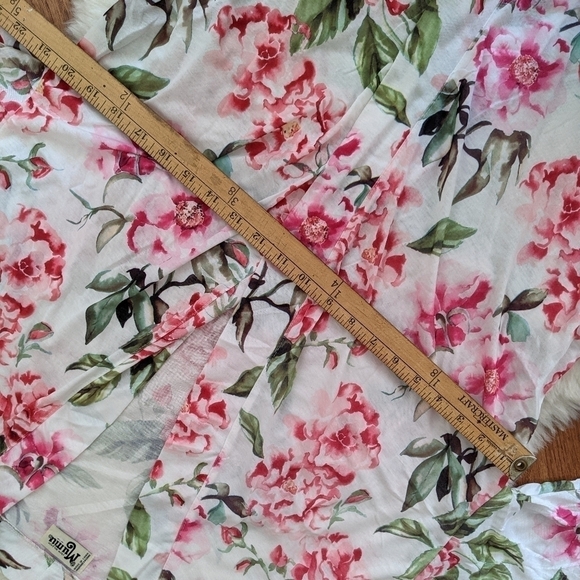 Show ME YOUR MUMU brie robe peonies floral print os - Picture 14 of 16